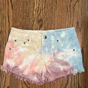 Tie-Dye Vintage Havana Jean Shorts